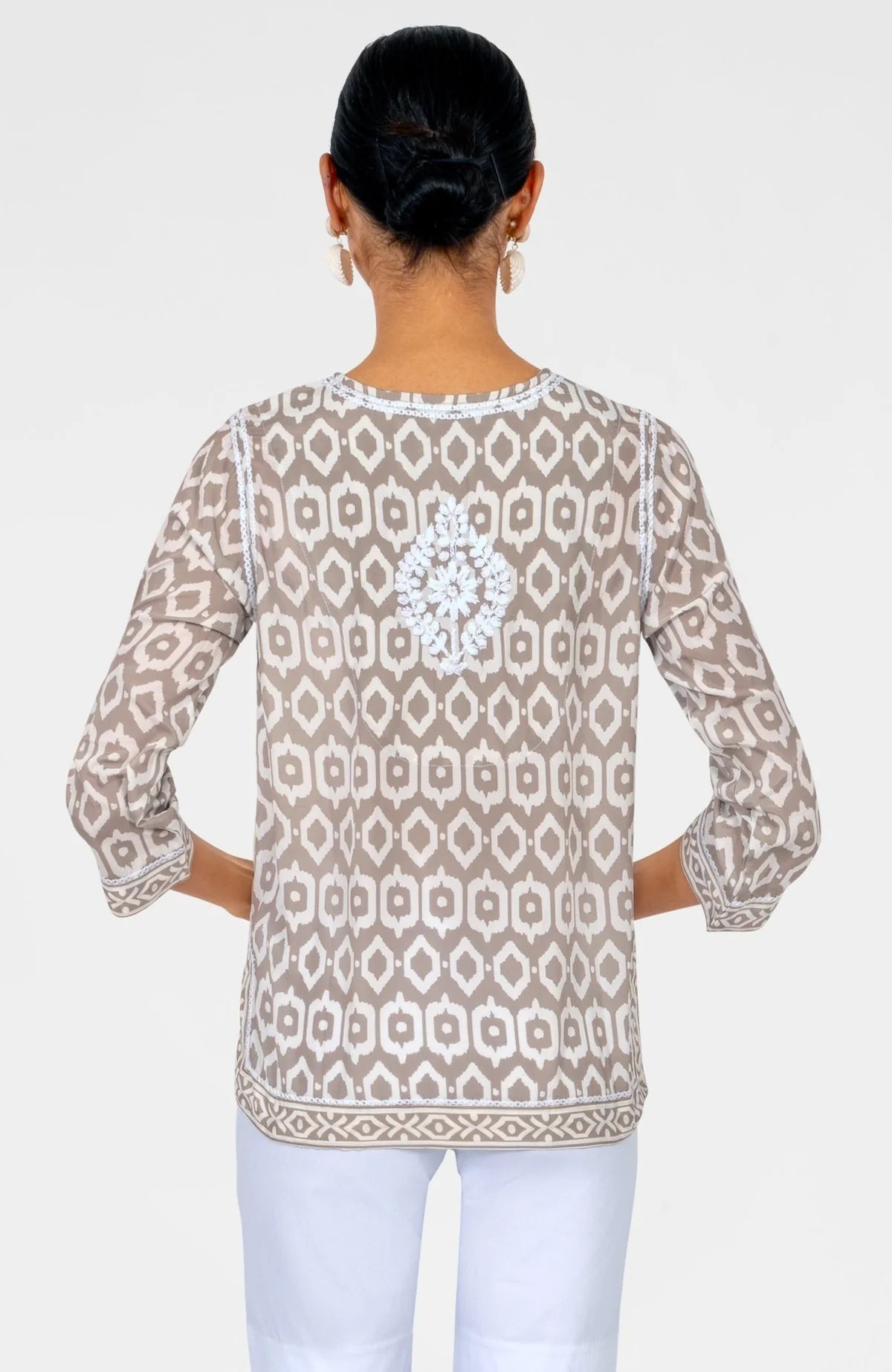 Gretchen Scott Geometric Top