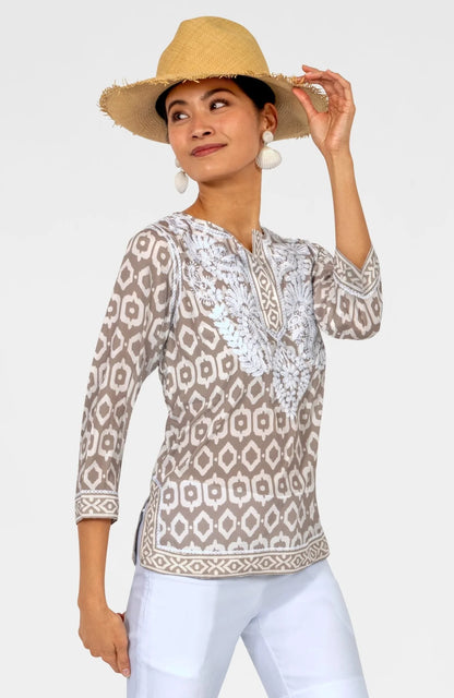 Gretchen Scott Geometric Top