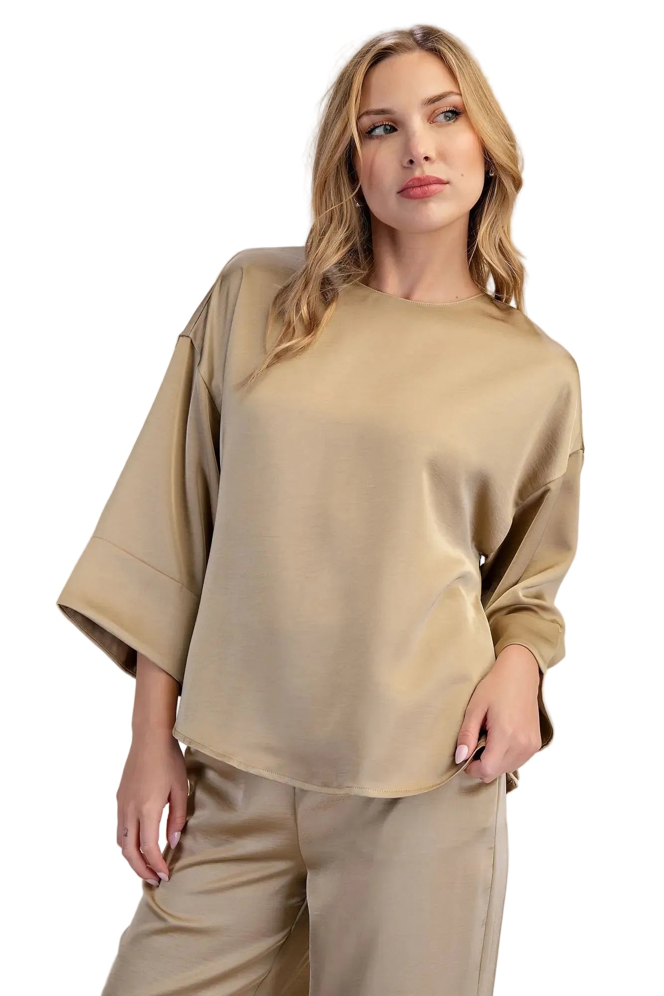 Glam Wide Sleeve Blouse
