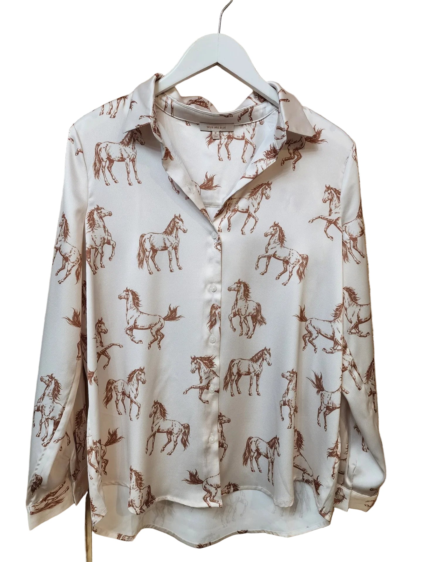 Skies Are Blue Horse Shirt