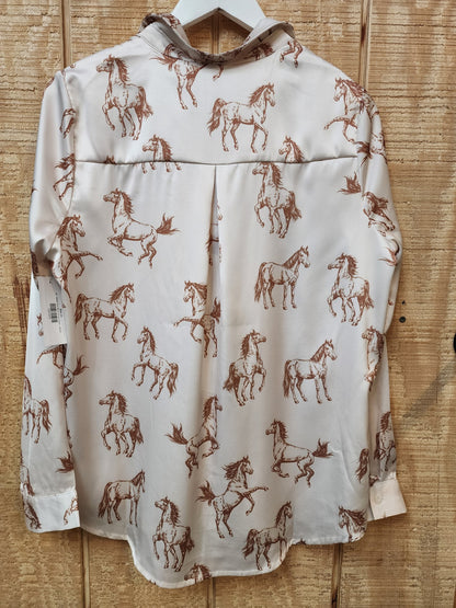 Skies Are Blue Horse Shirt