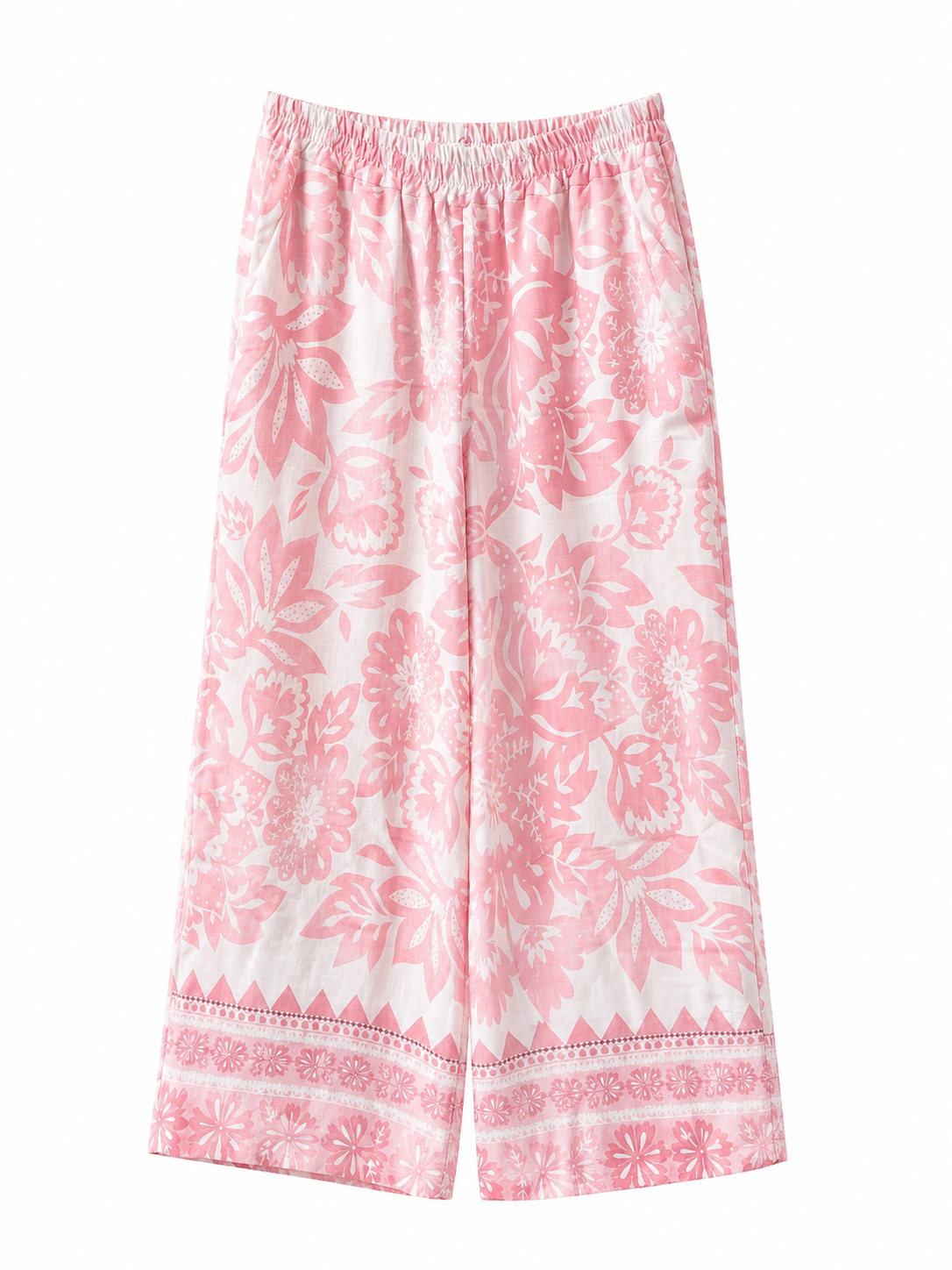 Milio Blush Lilly Floral Pant
