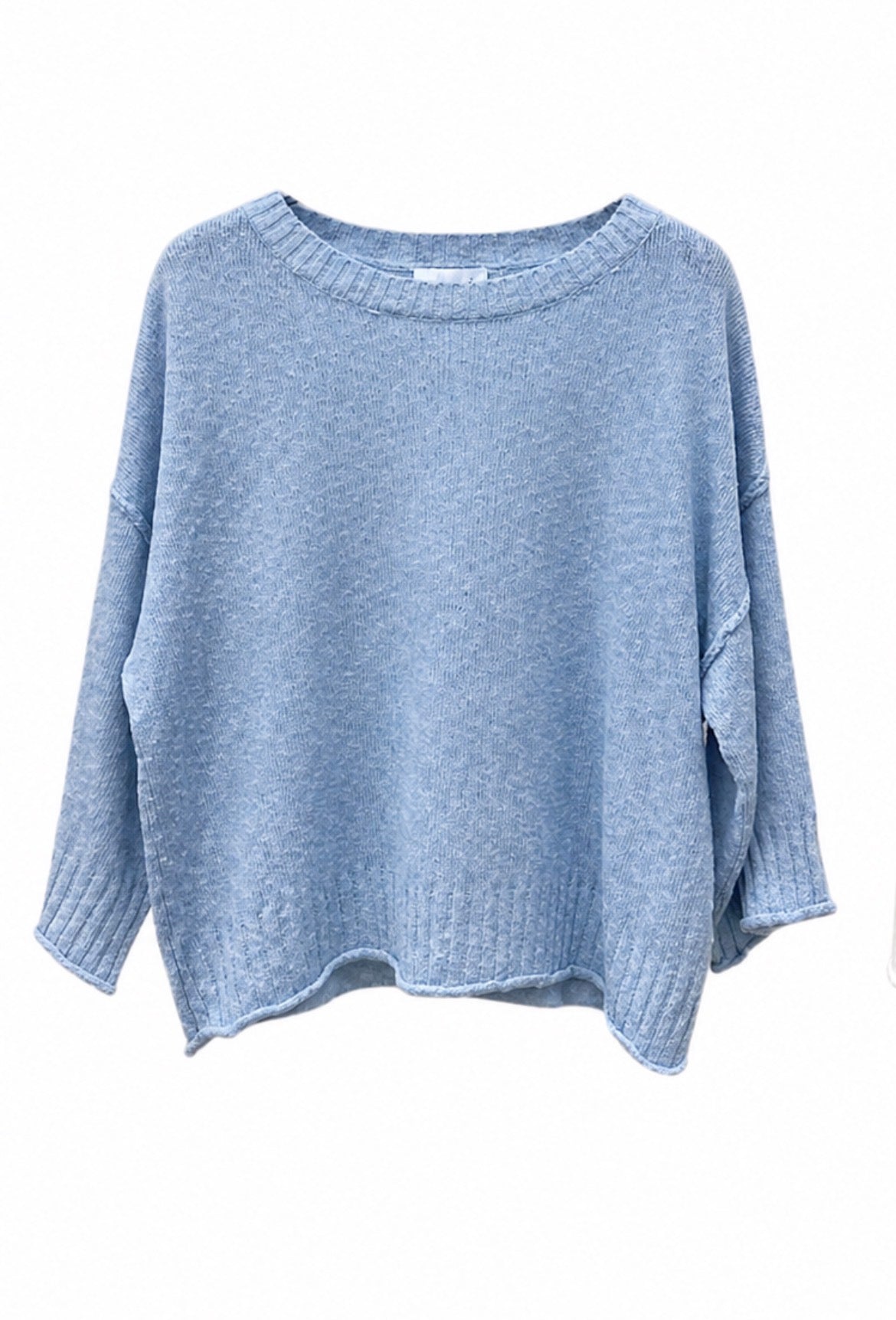 Cotton Relaxed Coastal Sweater - 606River