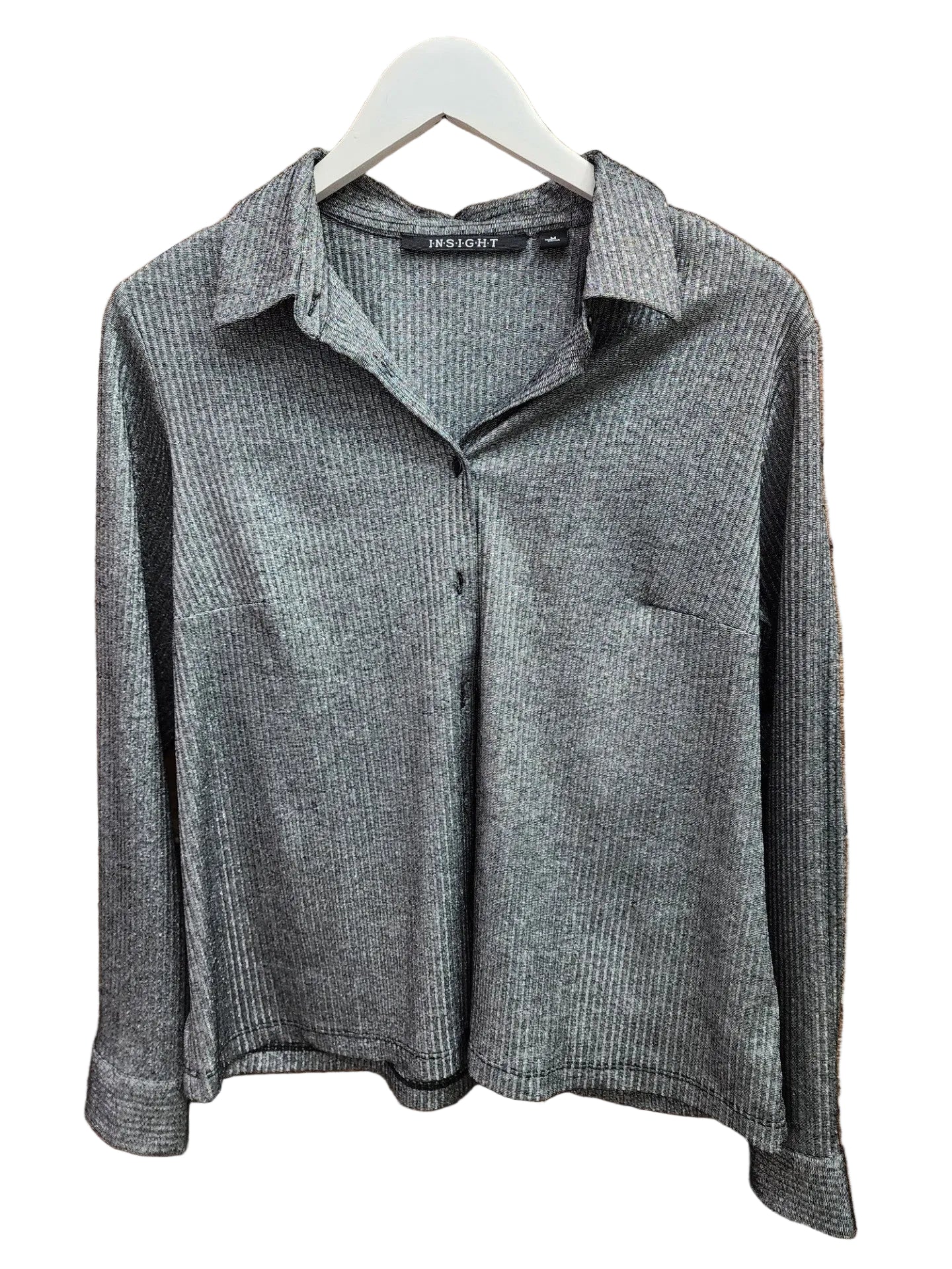 Insight Black with Silver Shine Blouse