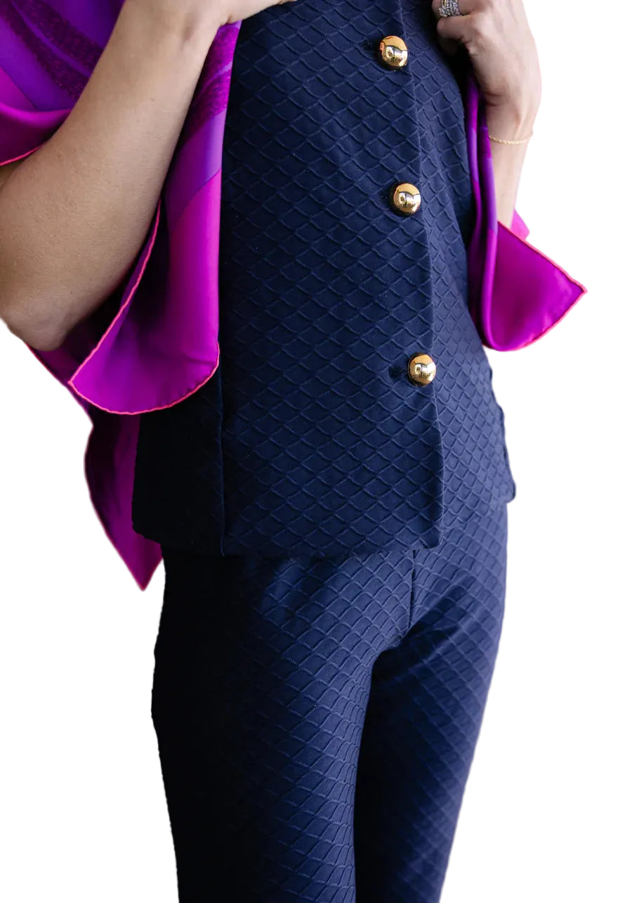 Duffield Lane Navy Traveling Pant - 606River