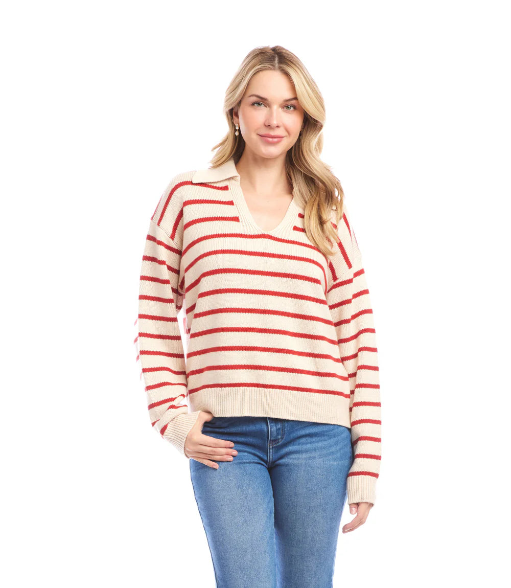 Karen Kane Polo Sweater