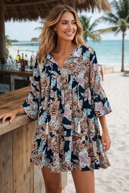 Beach To Bar Cover Up Dress - 606River