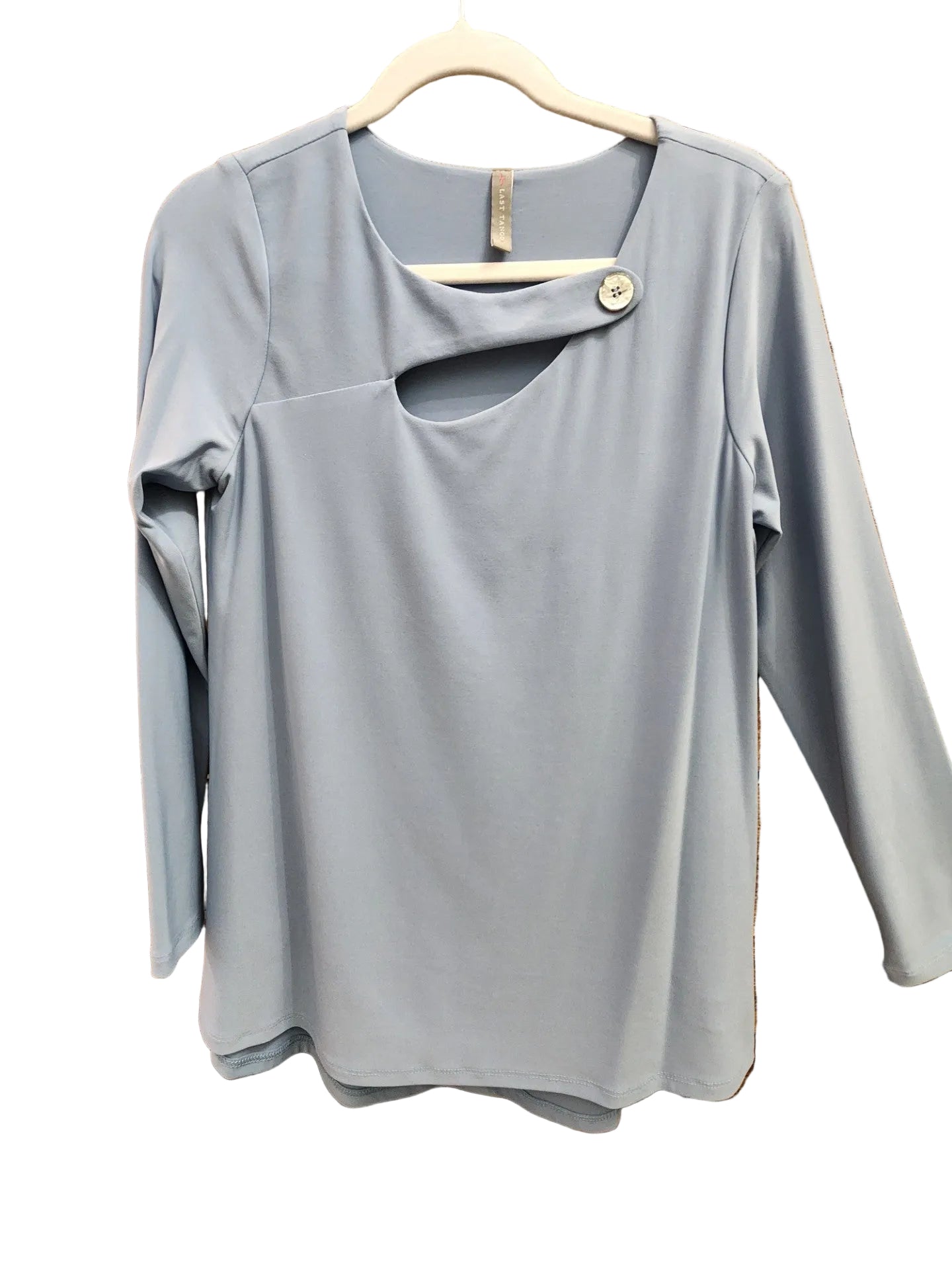 Last Tango Button Strap Neck Blouse - 606River