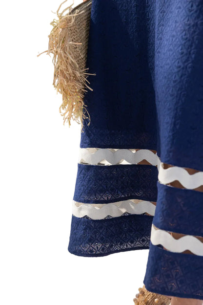 Duffield Lane Navy White Marla Dress - 606River