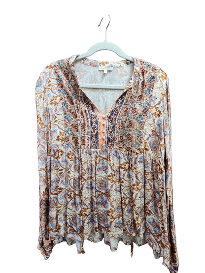 Mystree Tie Front Blouse - 606River