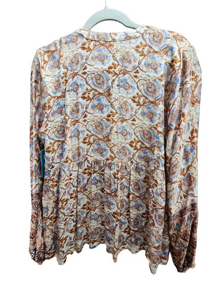 Mystree Tie Front Blouse - 606River