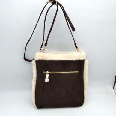 Faux Shearling Suede Bag N2831 - 606River