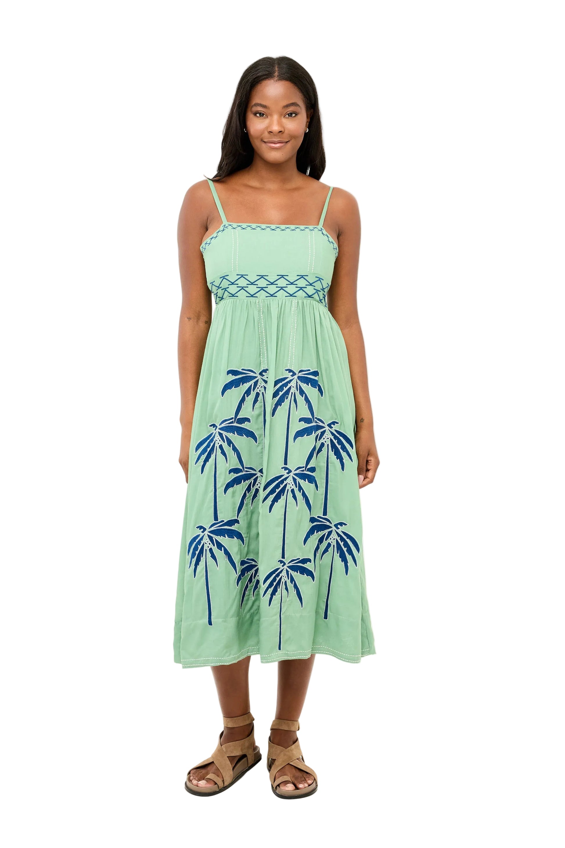 Boho Palm Tree Dress - 606River