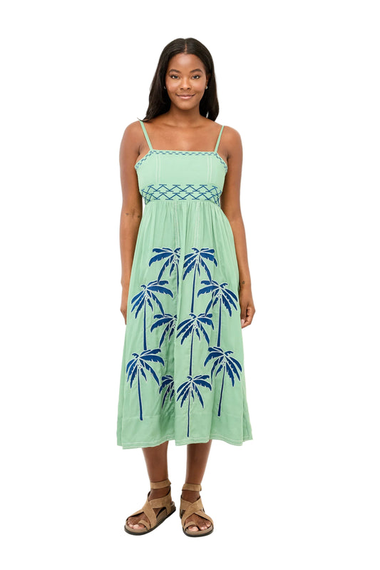 Boho Palm Tree Dress - 606River