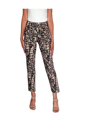 Krazy Larry Ankle Pull On Printed Pants