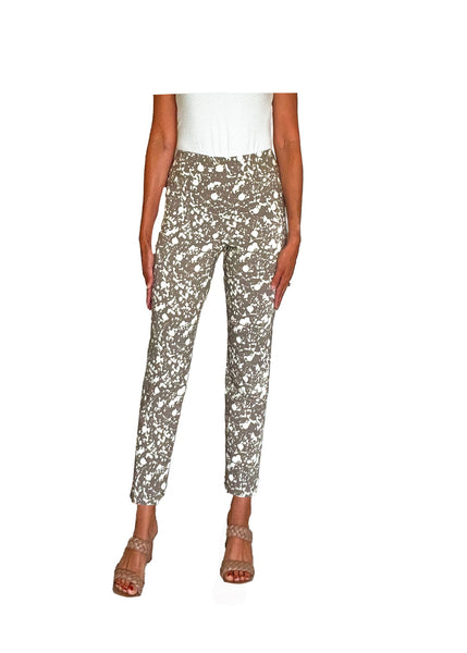 Krazy Larry Ankle Pull On Printed Pants