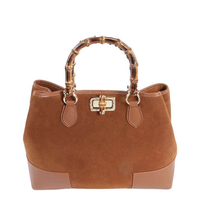 Sybel Suede Satchel - Large