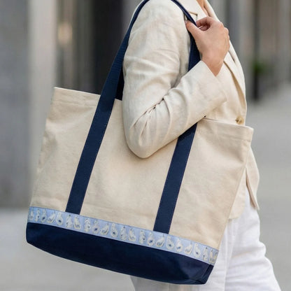 SHUCK YEAH CANVAS TOTE BAG - 606River