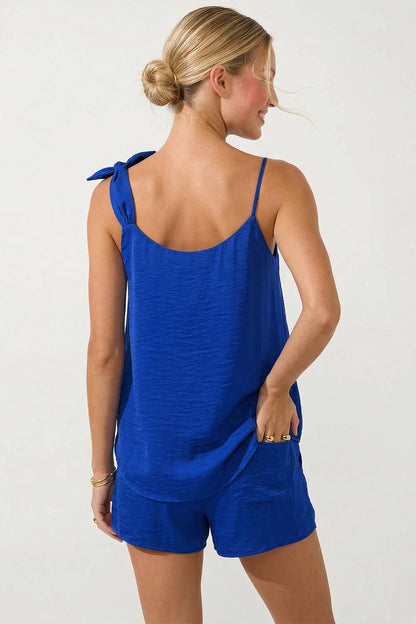 Flower Petal Sleeveless Top - 606River