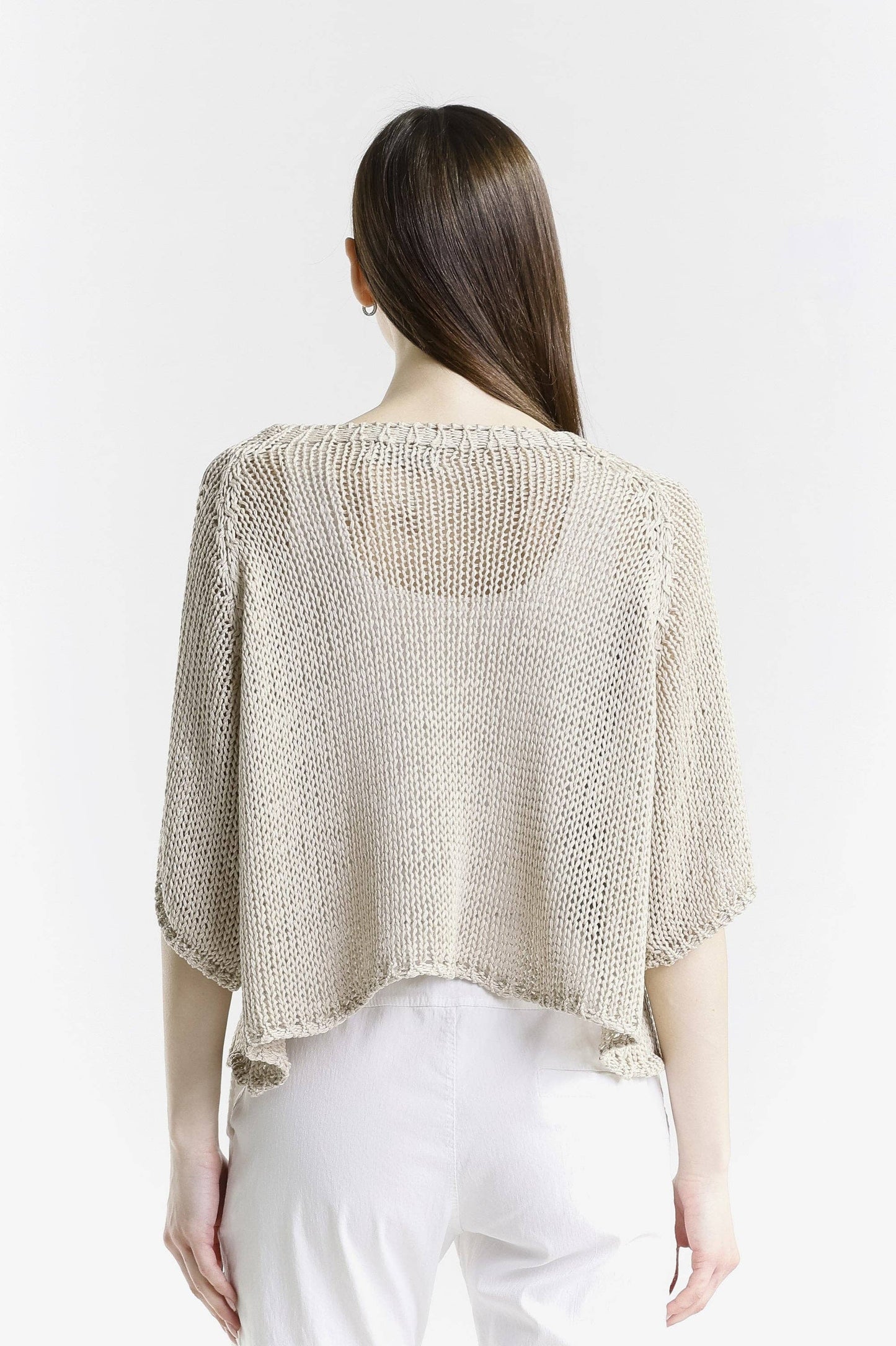 Doris Closed Knit Ballet Sleeve Closed Knit Sweater (BQ906CK) - 606River