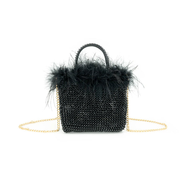 BC Feather Trim Bag