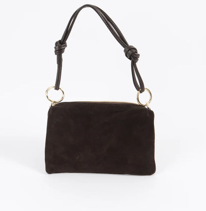 Benessere Suede Shoulder Bag/Crossbody