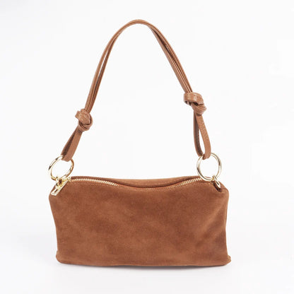 Benessere Suede Shoulder Bag/Crossbody