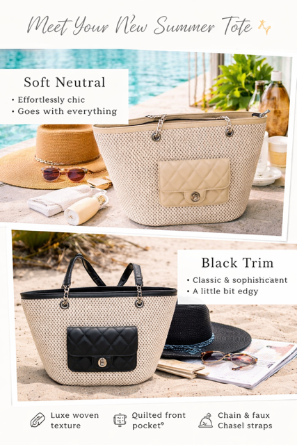 Summer Light Weight Tote Bag - 606River