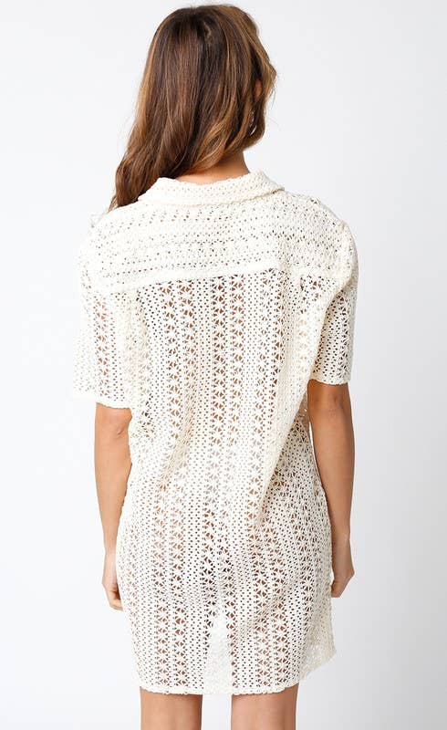 Chiara Crochet Cover Up Dress - 606River