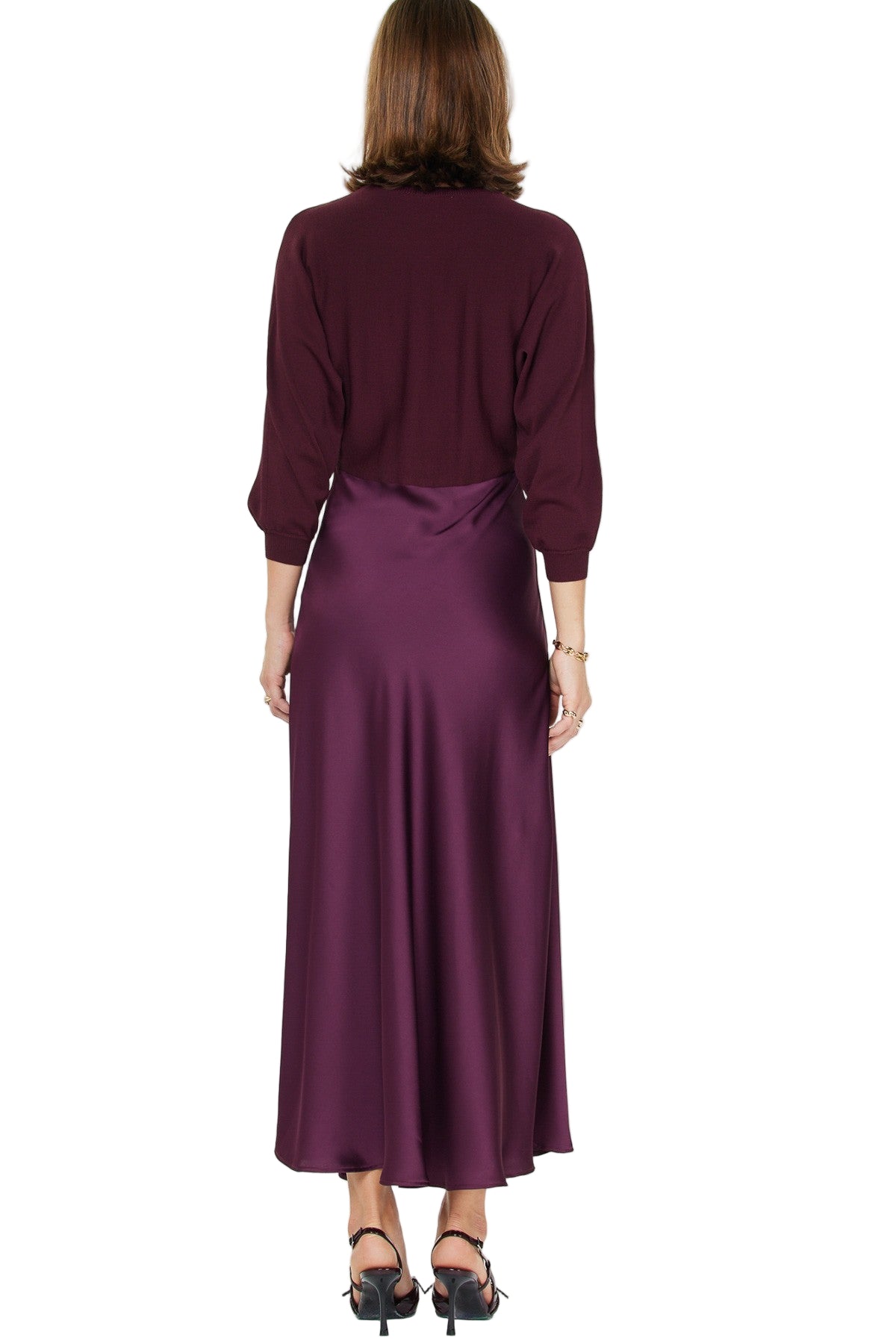 Current Air Satin Evening Dress - 606River