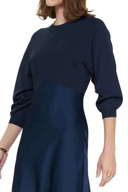 Current Air Satin Evening Dress - 606River