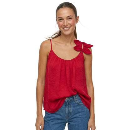 Flower Petal Sleeveless Top - 606River