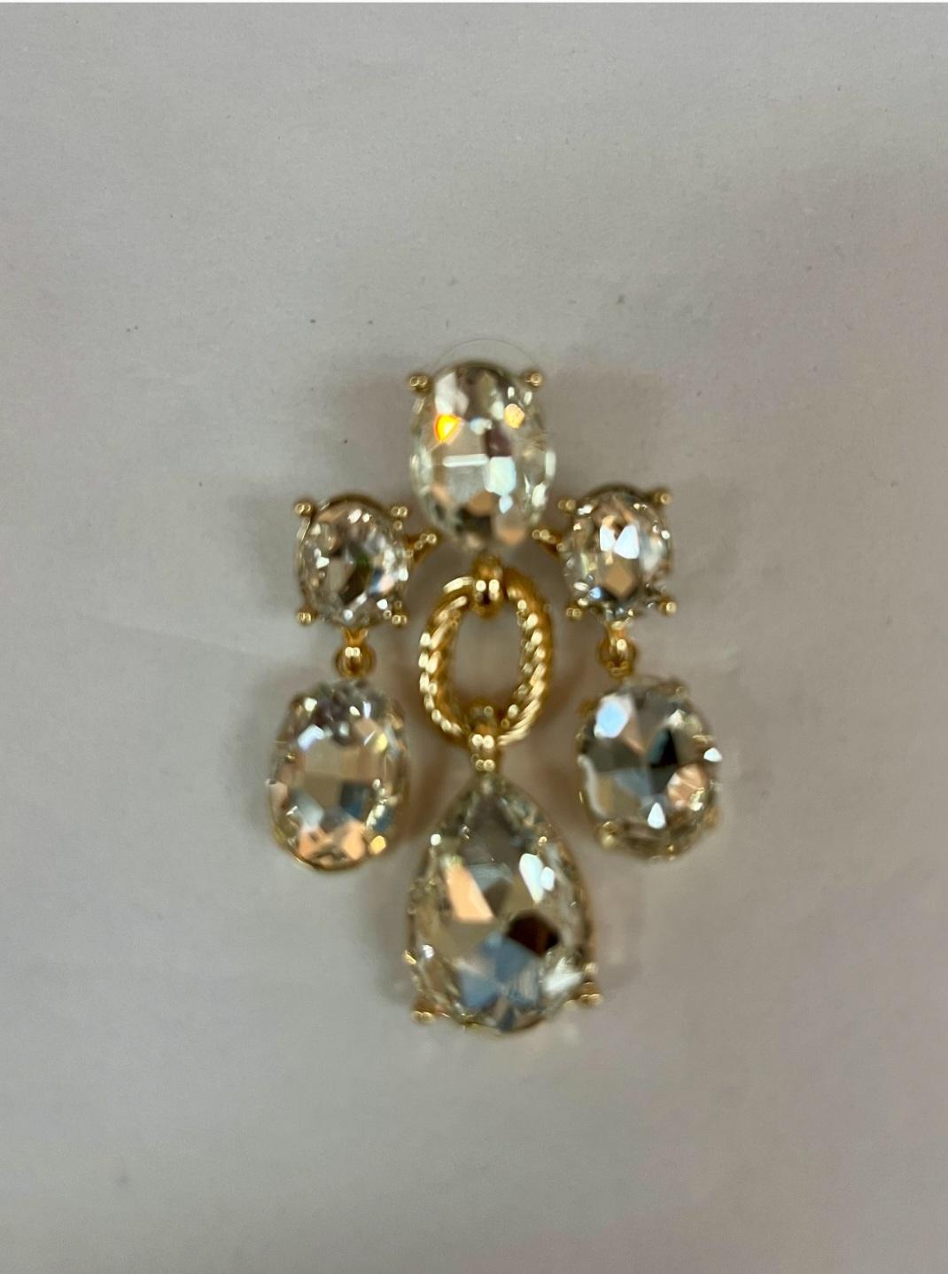 Sparkle Crystal Drop Earring