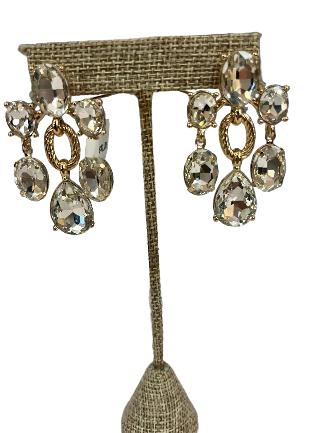 Sparkle Crystal Drop Earring