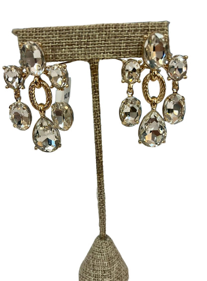 Sparkle Crystal Drop Earring