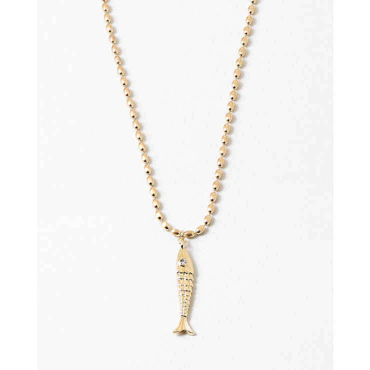 Trending Gold Fish Necklace - 606River