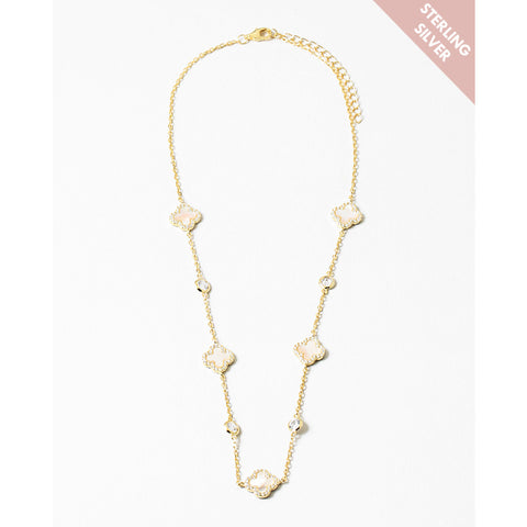 Sterling Silver Mother of Pearl Necklace - 606River