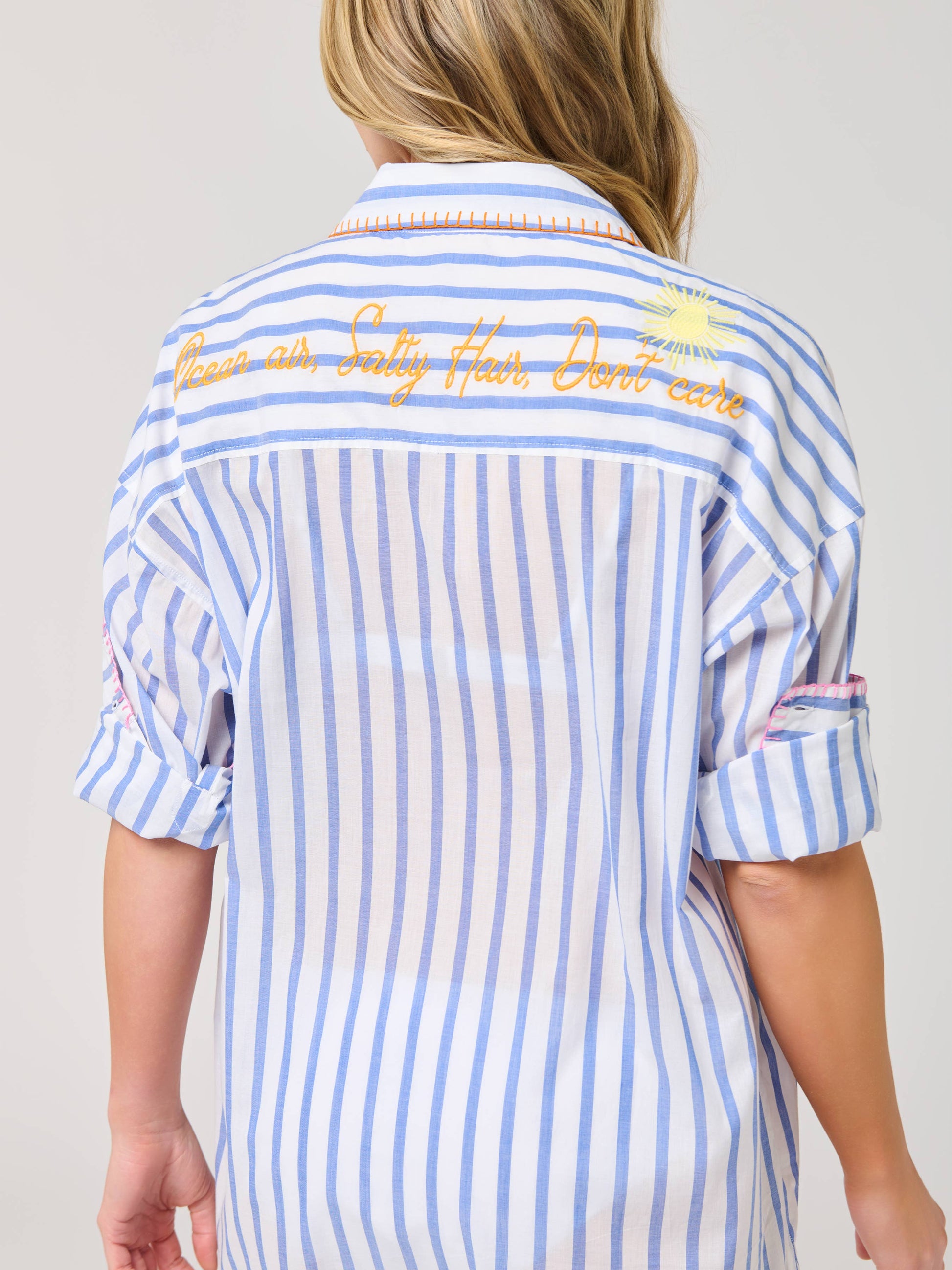ASST/4 "BEACH/OCEAN AIR" COVER-UP SHIRTS - 606River