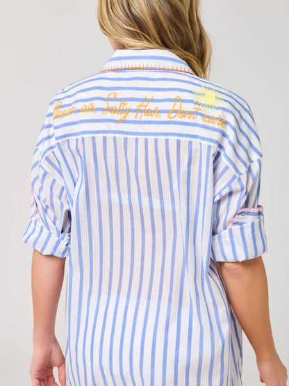 ASST/4 "BEACH/OCEAN AIR" COVER-UP SHIRTS - 606River