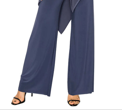 Last Tango Grey Wide Leg Pant P1119
