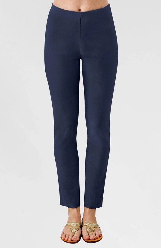 Gretchen Scott Navy Gripeless Pull On Pant