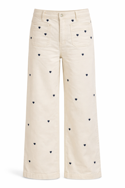 Charlie B Heart Natural Pants