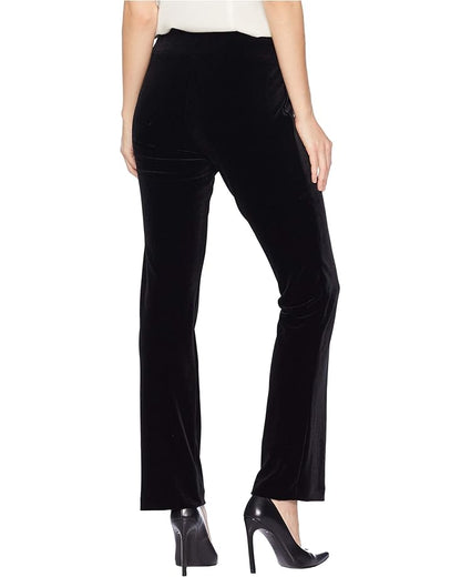 Krazy Larry Black Velvet Pull On Pants - 606River