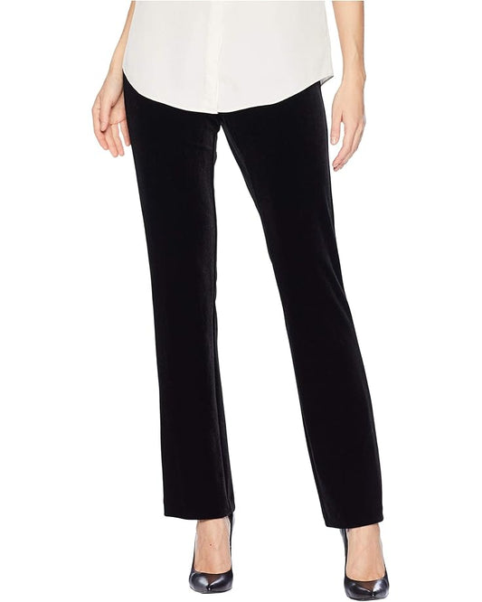 Krazy Larry Black Velvet Pull On Pants - 606River