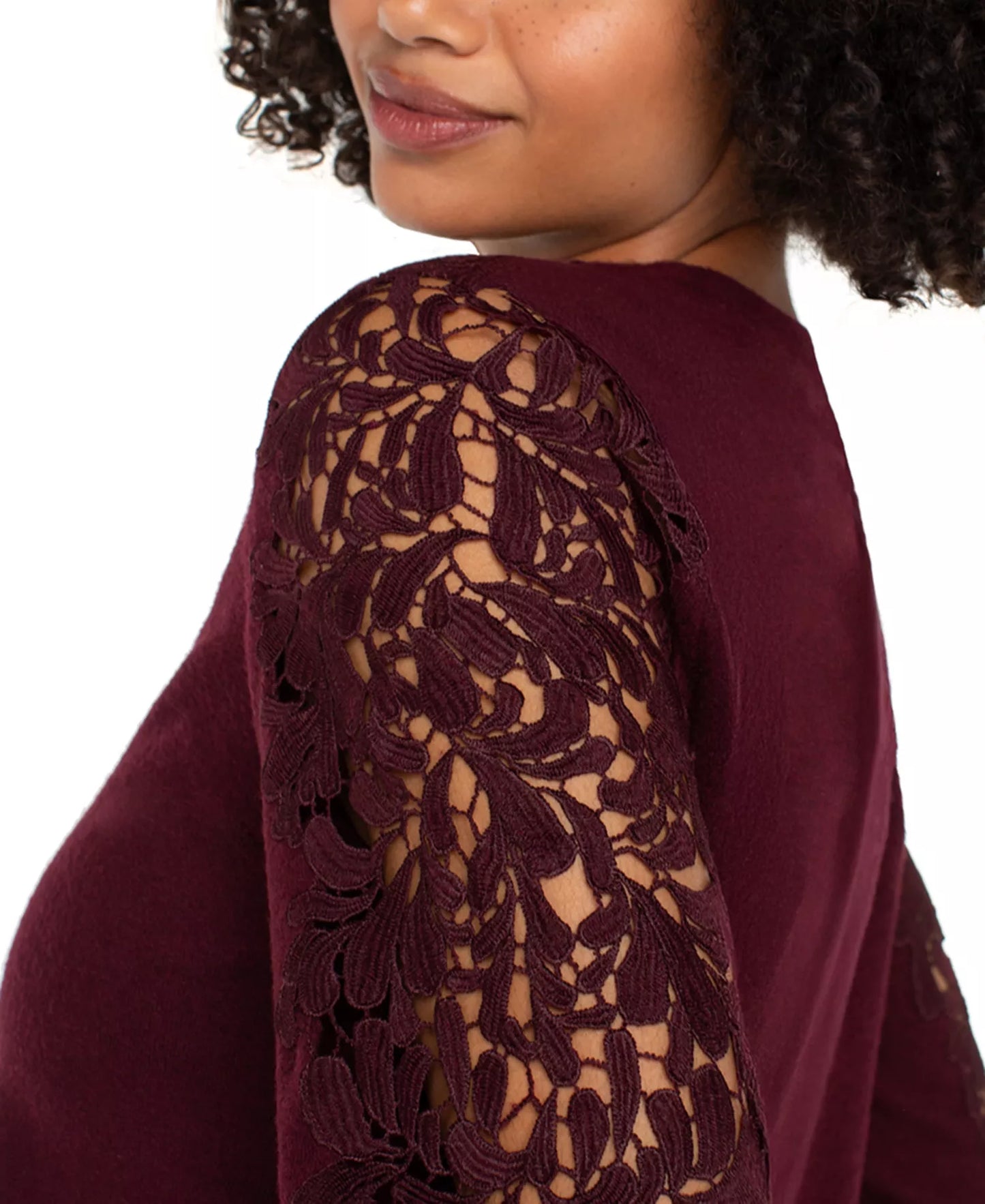 Liverpool Luxury Lace Casual Top