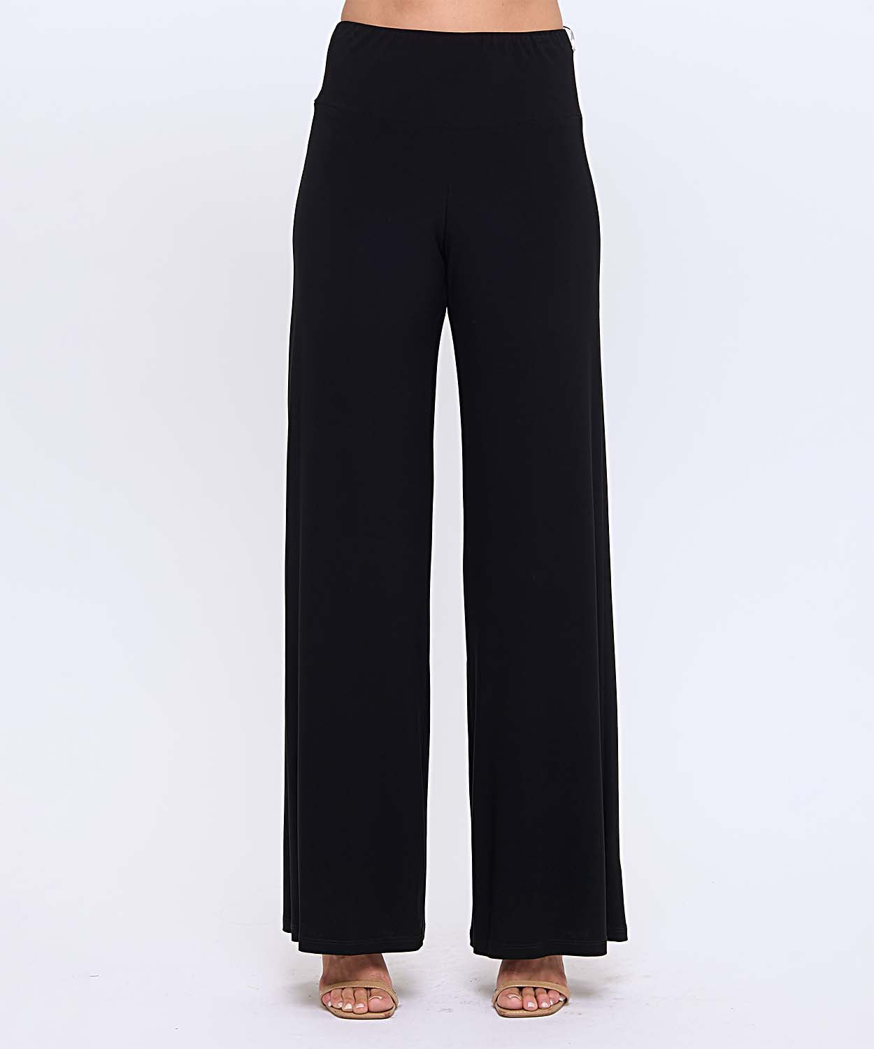 Last Tango Black Wide Leg Pant P1119 - 606River