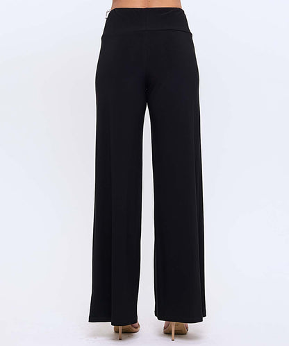Last Tango Black Wide Leg Pant P1119 - 606River