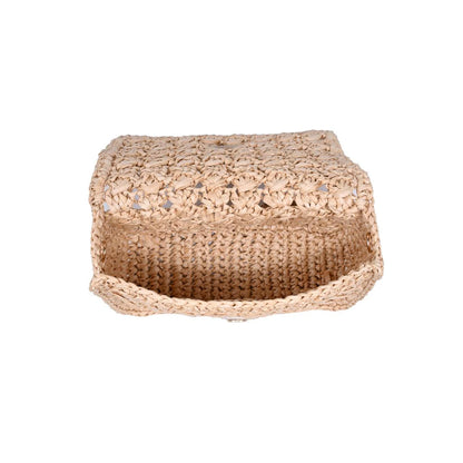 Natural Straw Starfish Crossbody Bag - 606River