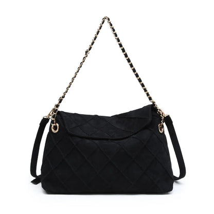 Crew Soft Faux Suede Woven Bag - 606River