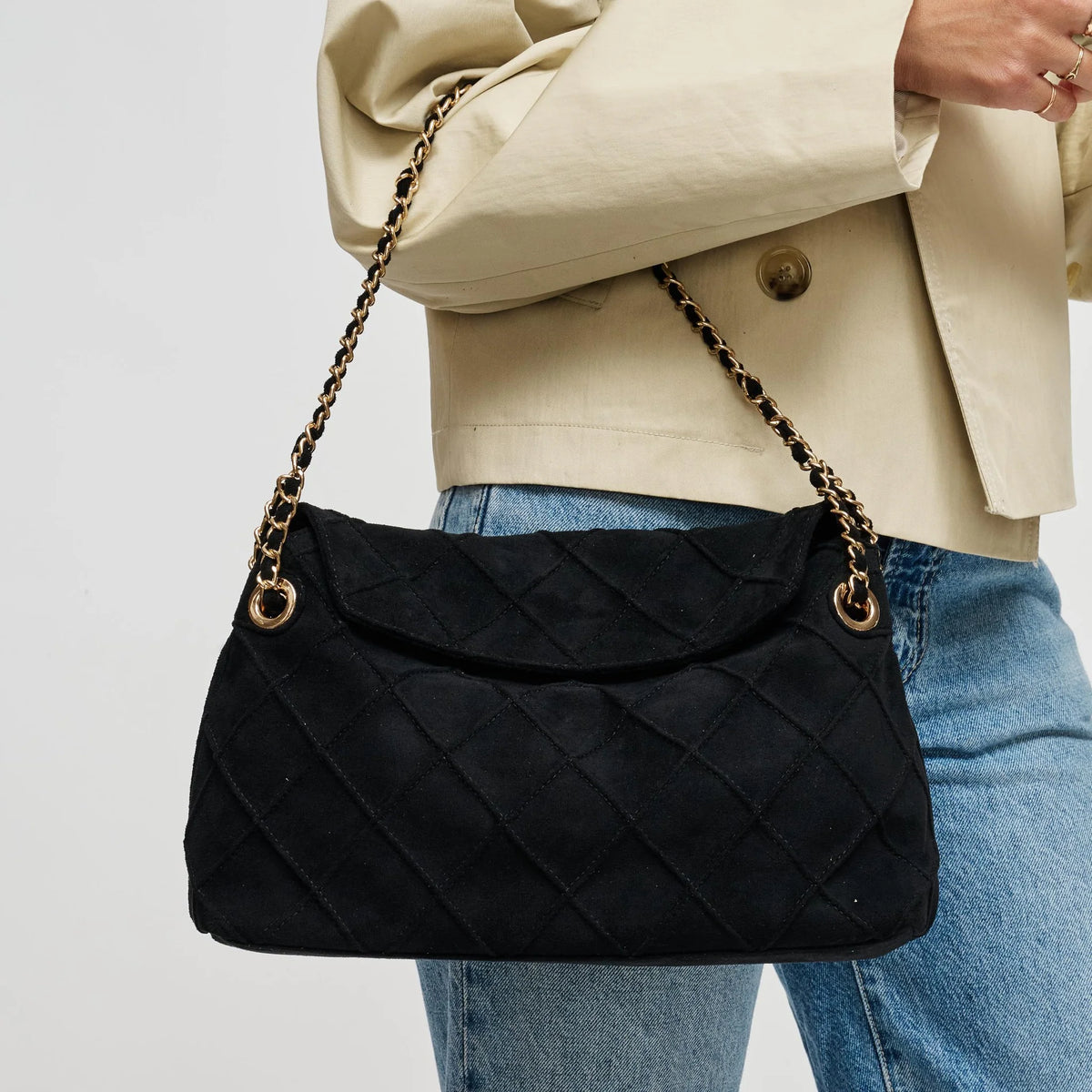Crew Soft Faux Suede Woven Bag - 606River